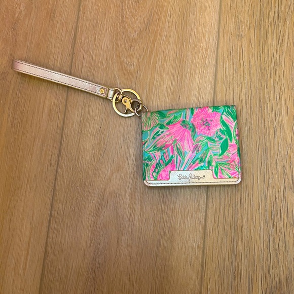 lily pulitzer wallet - snap ID card case - Picture 1 of 4